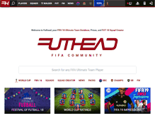 Tablet Screenshot of futhead.com